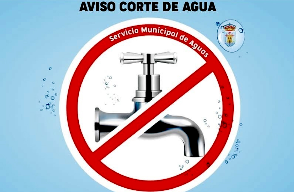 Lbor y zonas y parajes prximos se quedarn sin agua maana de 8:00 a 14:00 horas